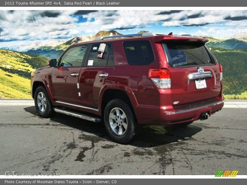 Salsa Red Pearl / Black Leather 2013 Toyota 4Runner SR5 4x4