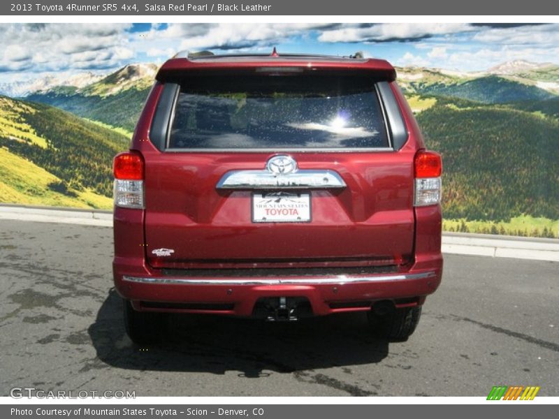 Salsa Red Pearl / Black Leather 2013 Toyota 4Runner SR5 4x4