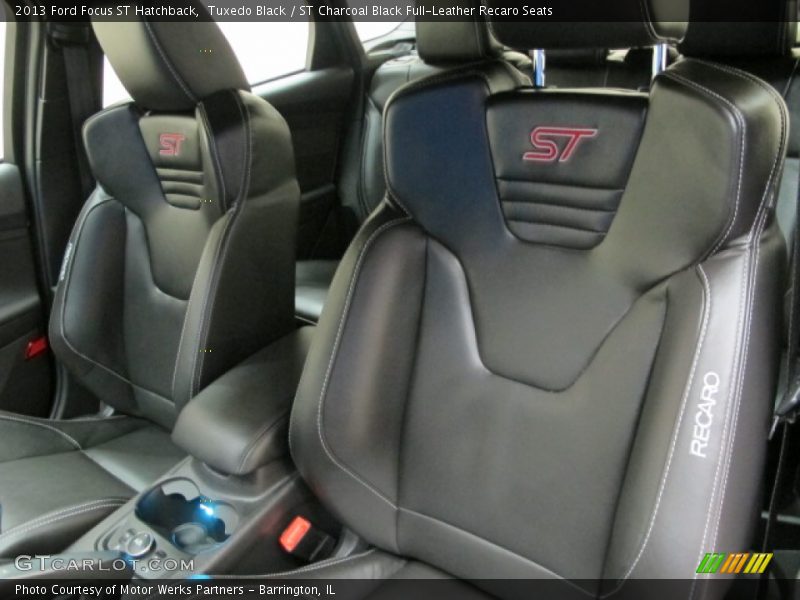 Tuxedo Black / ST Charcoal Black Full-Leather Recaro Seats 2013 Ford Focus ST Hatchback