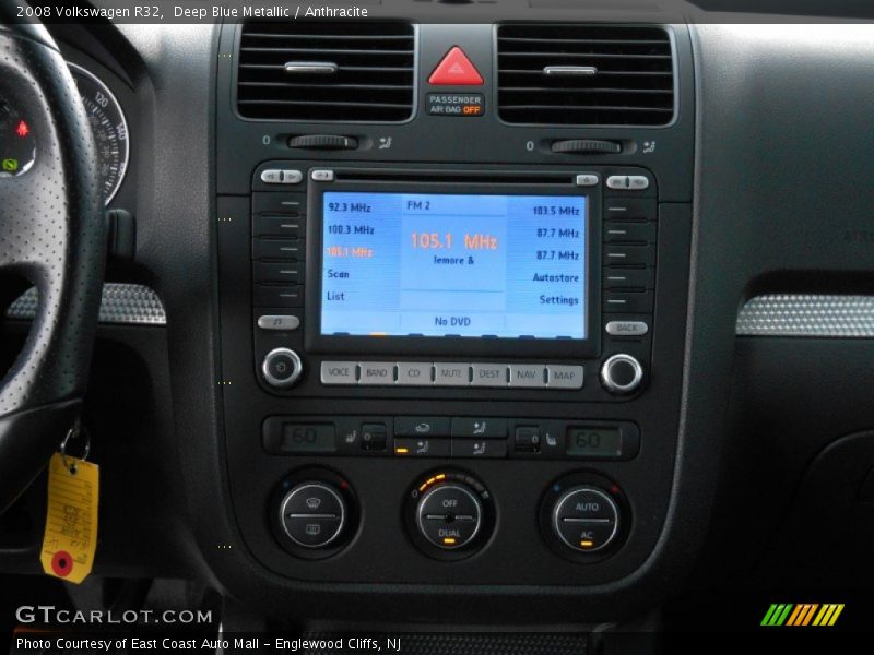 Deep Blue Metallic / Anthracite 2008 Volkswagen R32