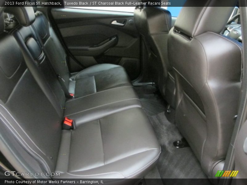 Tuxedo Black / ST Charcoal Black Full-Leather Recaro Seats 2013 Ford Focus ST Hatchback