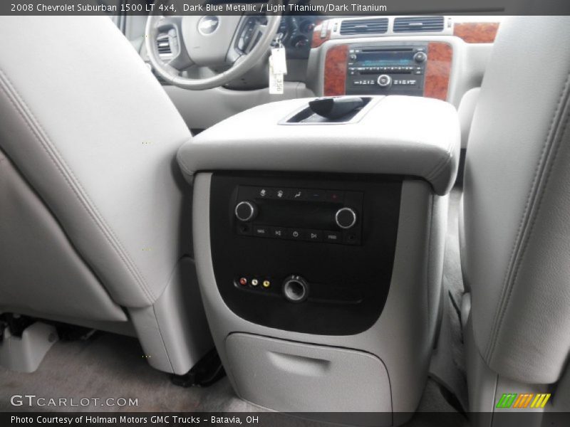 Dark Blue Metallic / Light Titanium/Dark Titanium 2008 Chevrolet Suburban 1500 LT 4x4