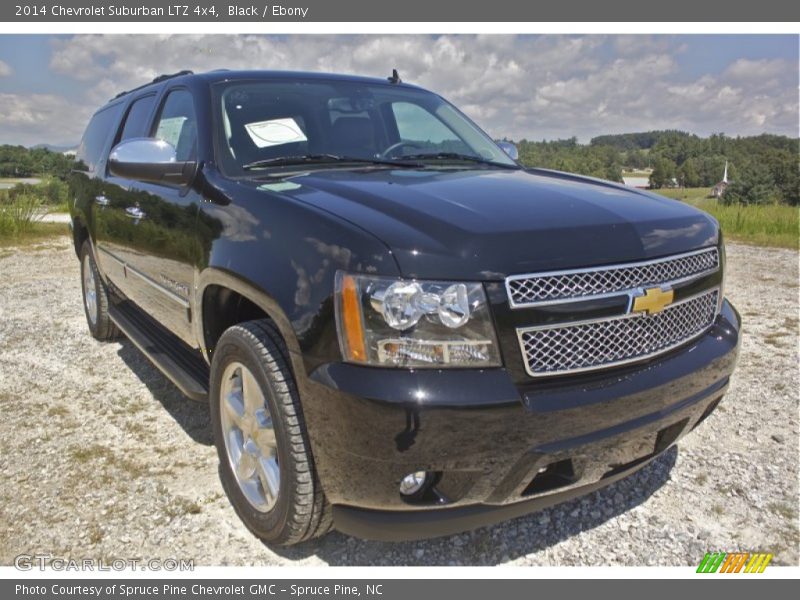 Front 3/4 View of 2014 Suburban LTZ 4x4