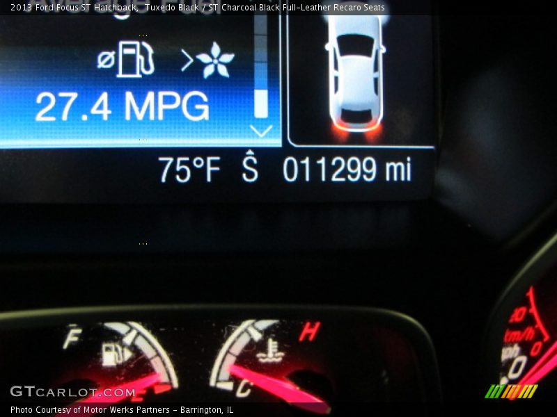 Tuxedo Black / ST Charcoal Black Full-Leather Recaro Seats 2013 Ford Focus ST Hatchback