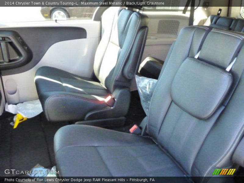 Maximum Steel Metallic / Black/Light Graystone 2014 Chrysler Town & Country Touring-L