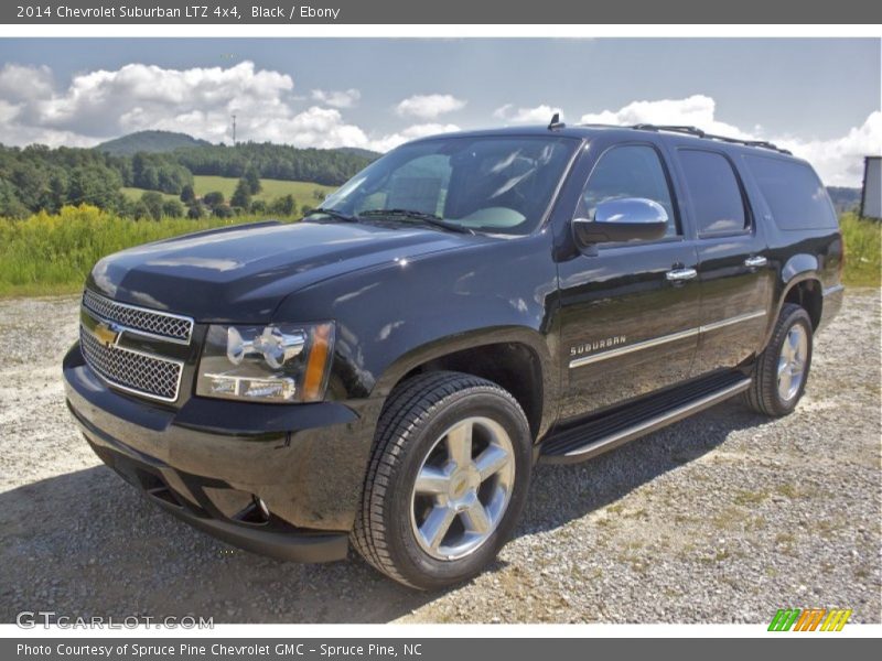 Front 3/4 View of 2014 Suburban LTZ 4x4