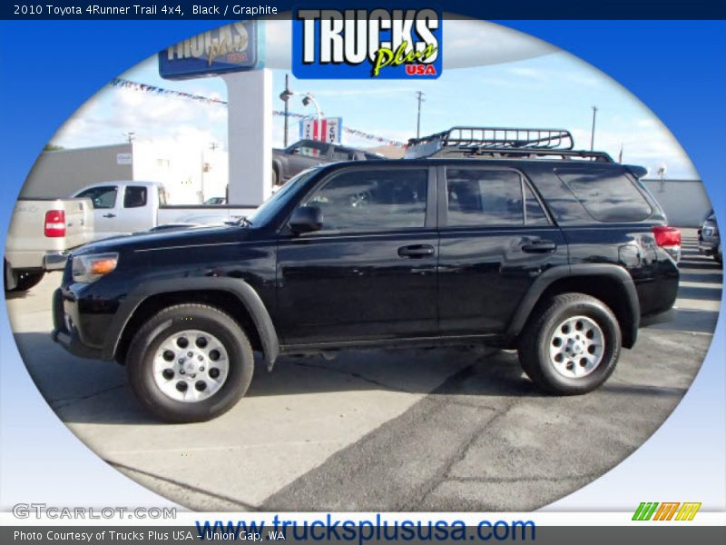 Black / Graphite 2010 Toyota 4Runner Trail 4x4