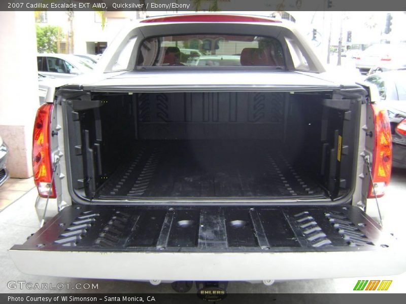 Quicksilver / Ebony/Ebony 2007 Cadillac Escalade EXT AWD