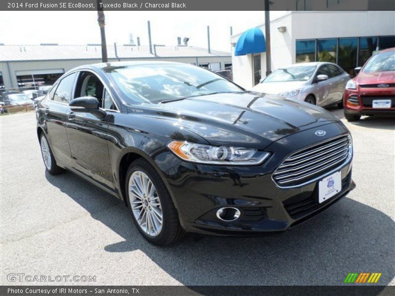 Tuxedo Black / Charcoal Black 2014 Ford Fusion SE EcoBoost