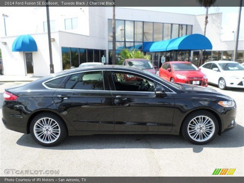Tuxedo Black / Charcoal Black 2014 Ford Fusion SE EcoBoost