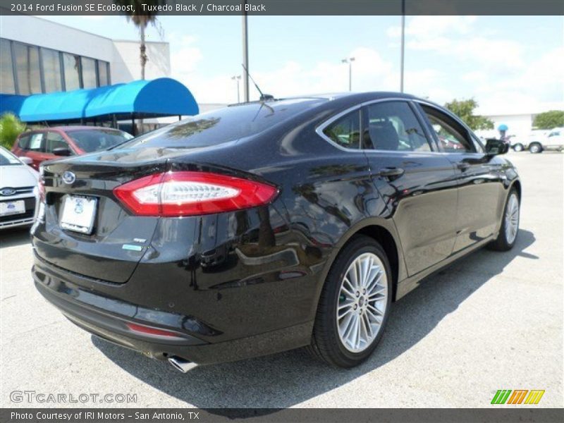 Tuxedo Black / Charcoal Black 2014 Ford Fusion SE EcoBoost