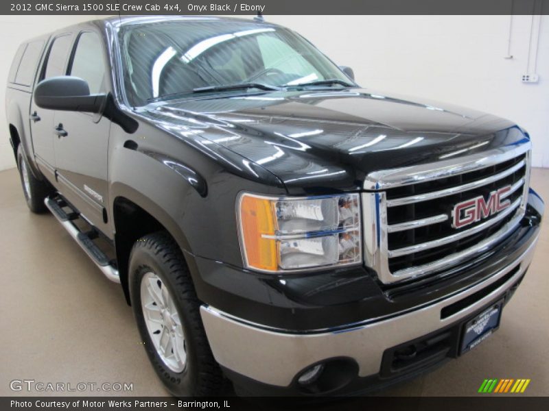 Onyx Black / Ebony 2012 GMC Sierra 1500 SLE Crew Cab 4x4