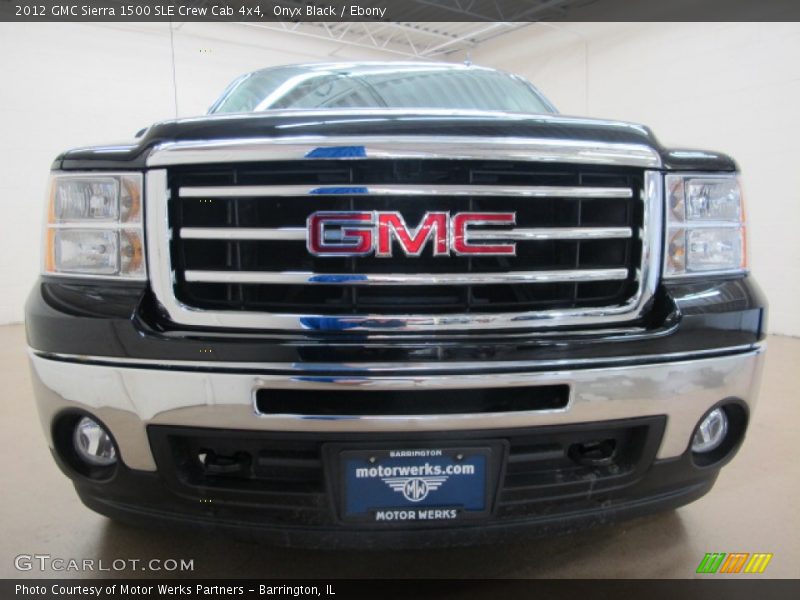 Onyx Black / Ebony 2012 GMC Sierra 1500 SLE Crew Cab 4x4