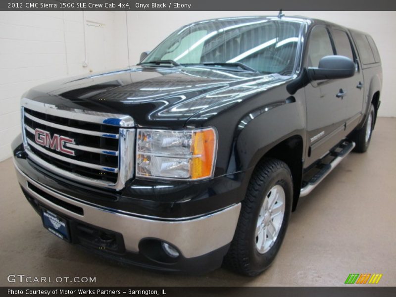 Onyx Black / Ebony 2012 GMC Sierra 1500 SLE Crew Cab 4x4