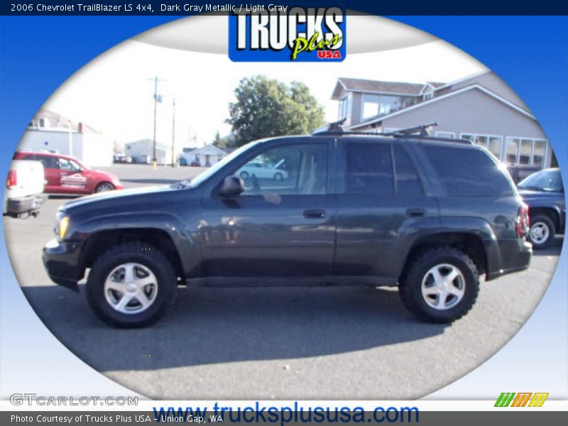 Dark Gray Metallic / Light Gray 2006 Chevrolet TrailBlazer LS 4x4