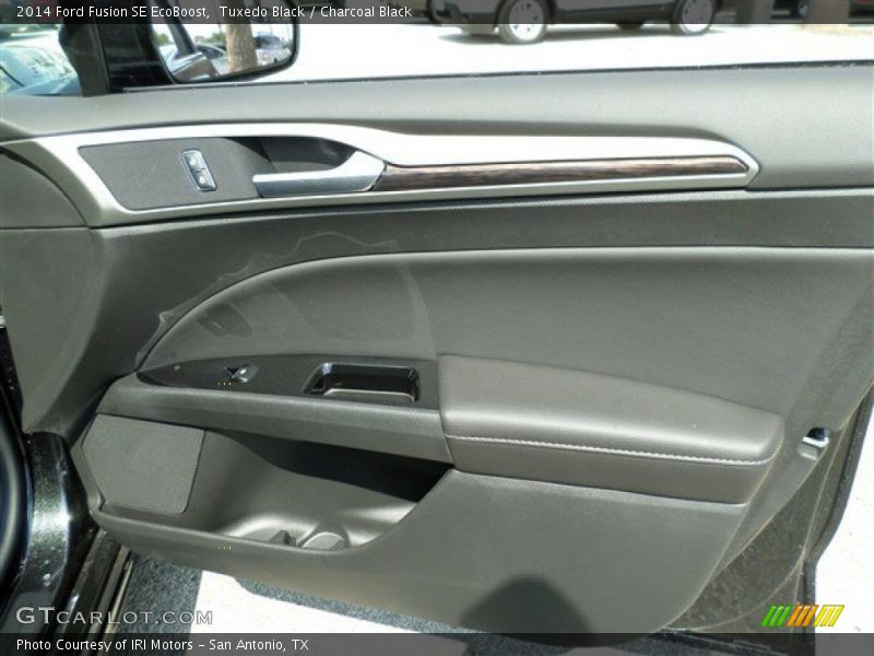 Tuxedo Black / Charcoal Black 2014 Ford Fusion SE EcoBoost