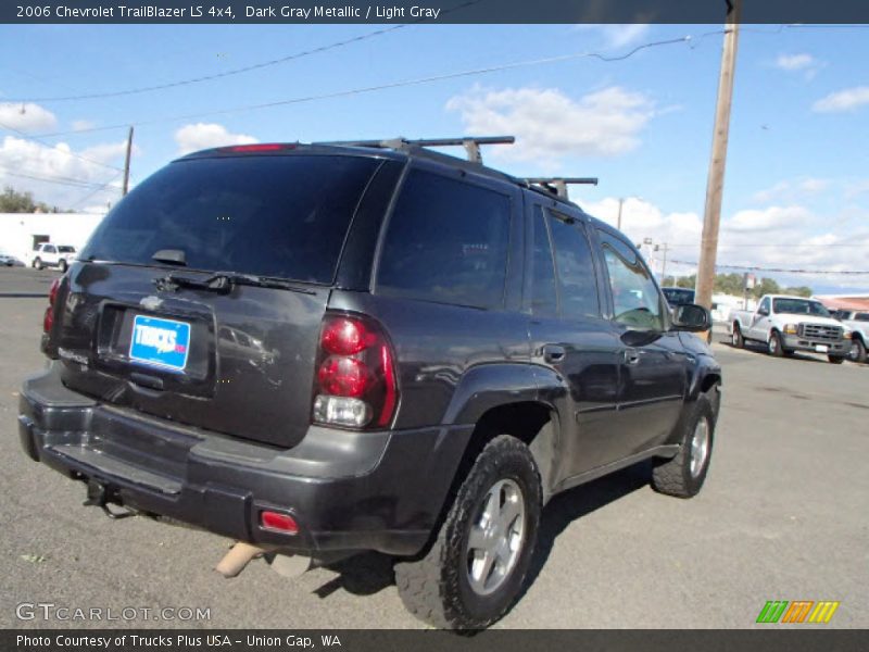 Dark Gray Metallic / Light Gray 2006 Chevrolet TrailBlazer LS 4x4