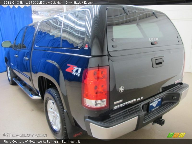 Onyx Black / Ebony 2012 GMC Sierra 1500 SLE Crew Cab 4x4