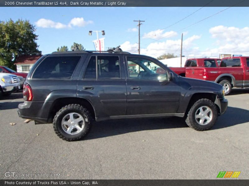 Dark Gray Metallic / Light Gray 2006 Chevrolet TrailBlazer LS 4x4