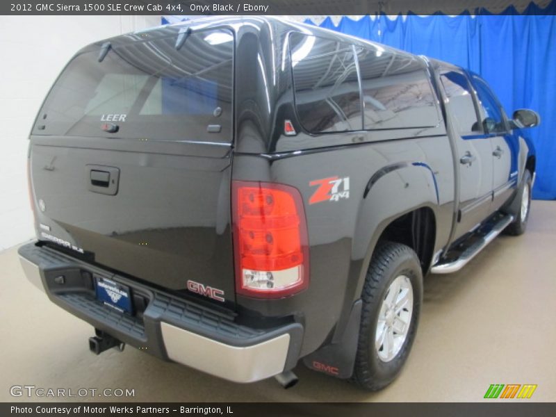 Onyx Black / Ebony 2012 GMC Sierra 1500 SLE Crew Cab 4x4
