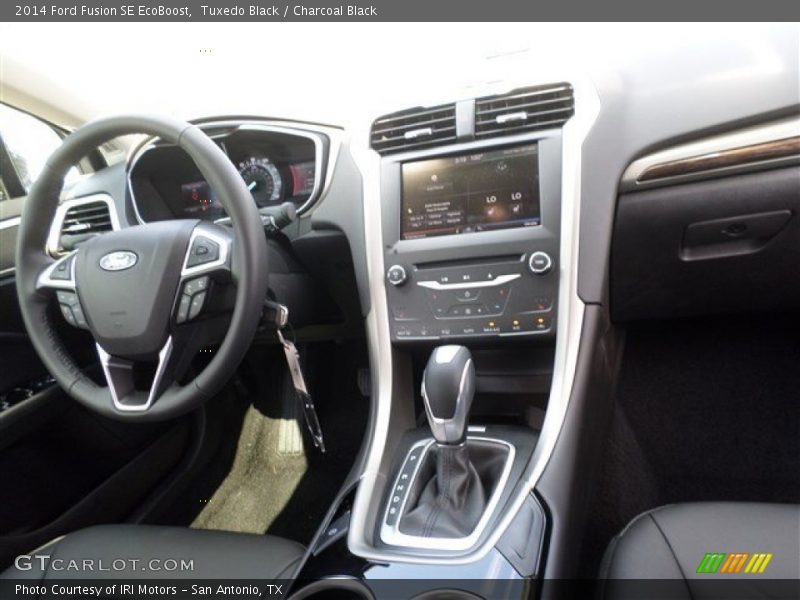 Tuxedo Black / Charcoal Black 2014 Ford Fusion SE EcoBoost