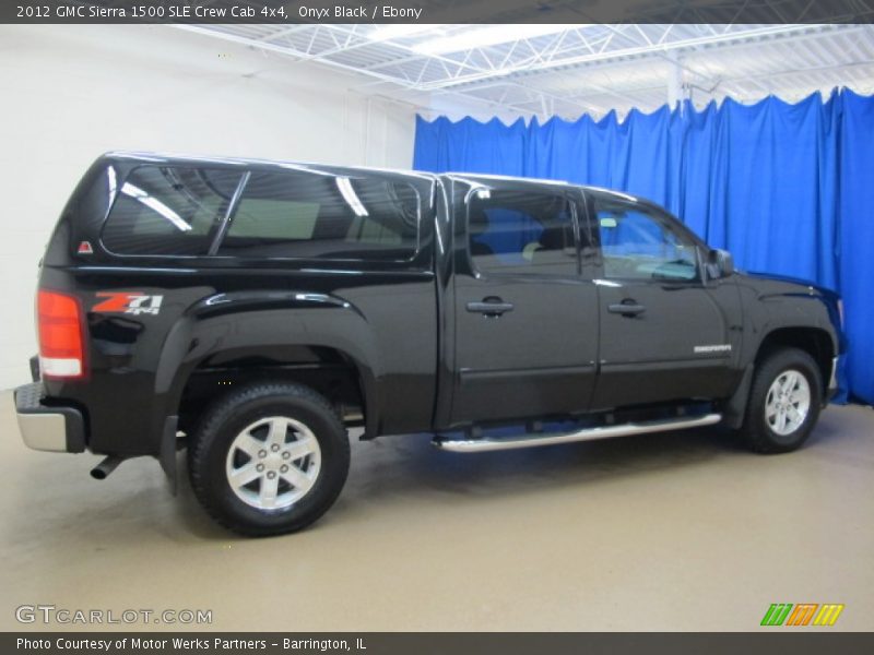 Onyx Black / Ebony 2012 GMC Sierra 1500 SLE Crew Cab 4x4