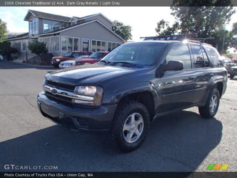 Dark Gray Metallic / Light Gray 2006 Chevrolet TrailBlazer LS 4x4