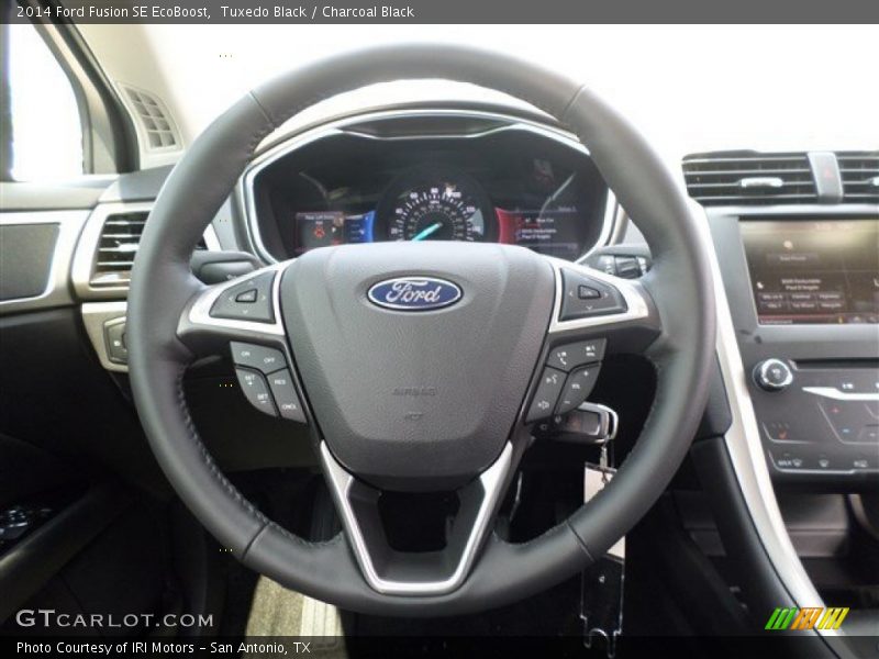 Tuxedo Black / Charcoal Black 2014 Ford Fusion SE EcoBoost
