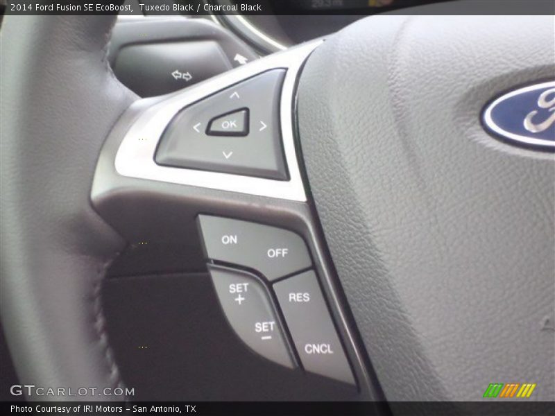 Tuxedo Black / Charcoal Black 2014 Ford Fusion SE EcoBoost