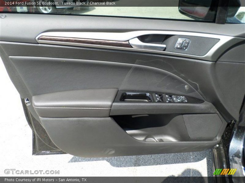 Tuxedo Black / Charcoal Black 2014 Ford Fusion SE EcoBoost