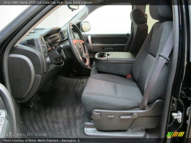 Onyx Black / Ebony 2012 GMC Sierra 1500 SLE Crew Cab 4x4