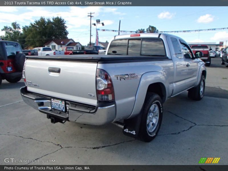 Silver Streak Mica / Graphite 2013 Toyota Tacoma V6 TRD Access Cab 4x4