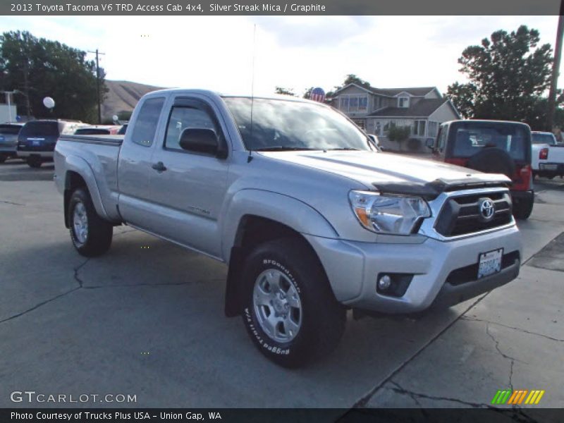 Silver Streak Mica / Graphite 2013 Toyota Tacoma V6 TRD Access Cab 4x4