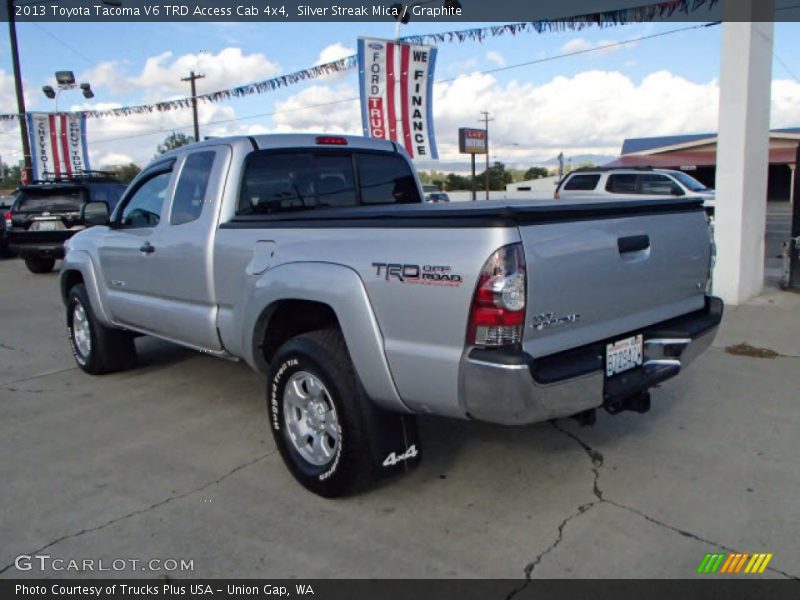 Silver Streak Mica / Graphite 2013 Toyota Tacoma V6 TRD Access Cab 4x4