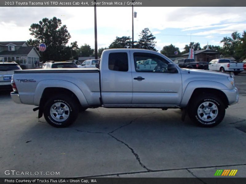 Silver Streak Mica / Graphite 2013 Toyota Tacoma V6 TRD Access Cab 4x4