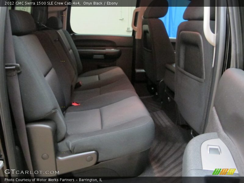 Onyx Black / Ebony 2012 GMC Sierra 1500 SLE Crew Cab 4x4