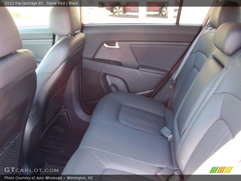 Signal Red / Black 2012 Kia Sportage EX