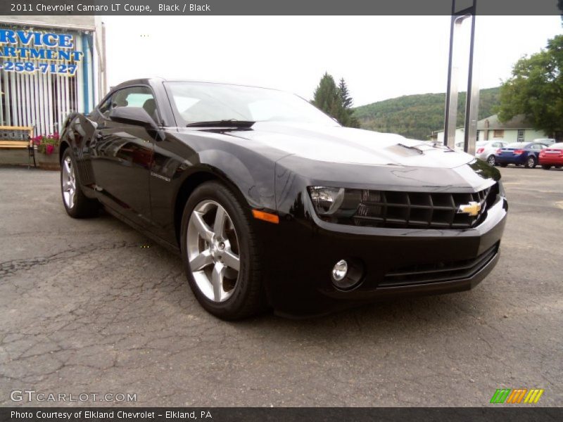 Black / Black 2011 Chevrolet Camaro LT Coupe