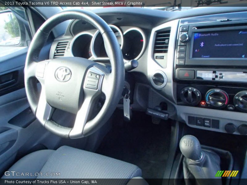 Silver Streak Mica / Graphite 2013 Toyota Tacoma V6 TRD Access Cab 4x4