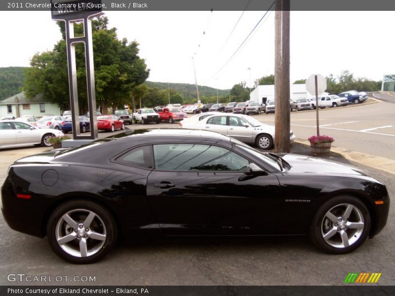 Black / Black 2011 Chevrolet Camaro LT Coupe
