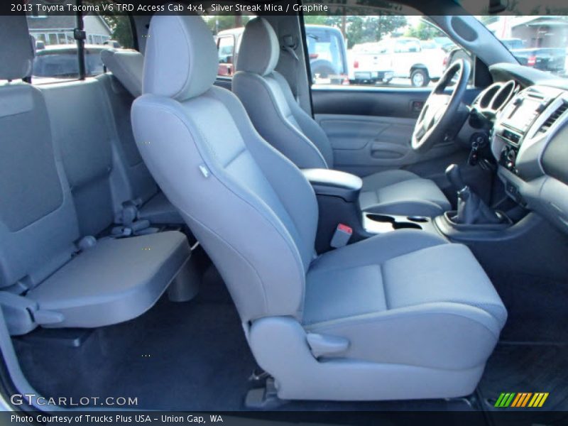 Silver Streak Mica / Graphite 2013 Toyota Tacoma V6 TRD Access Cab 4x4