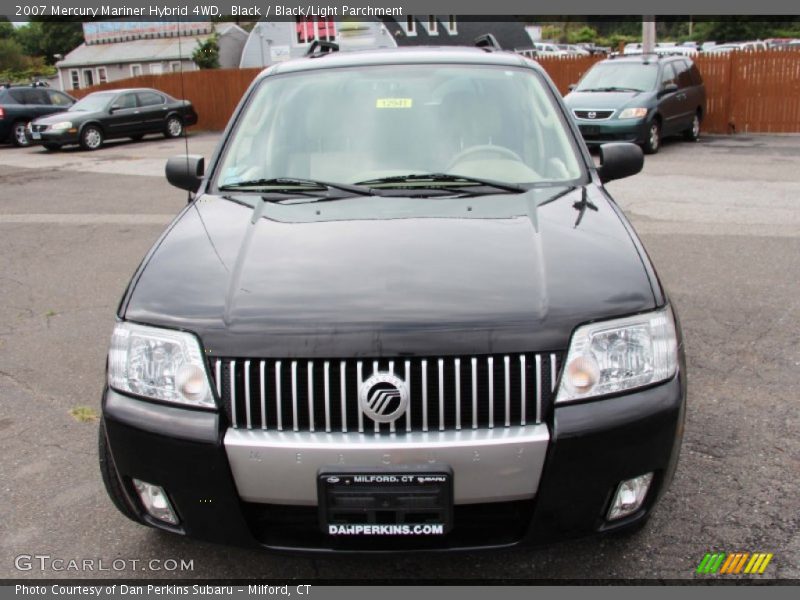 Black / Black/Light Parchment 2007 Mercury Mariner Hybrid 4WD