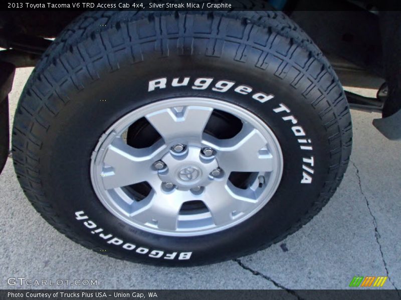 Silver Streak Mica / Graphite 2013 Toyota Tacoma V6 TRD Access Cab 4x4
