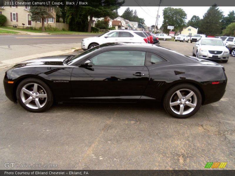 Black / Black 2011 Chevrolet Camaro LT Coupe