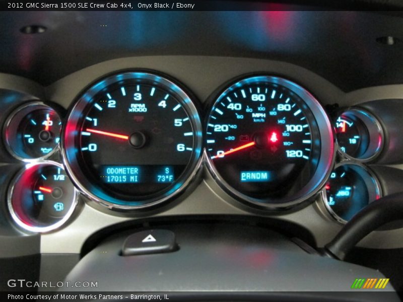 Onyx Black / Ebony 2012 GMC Sierra 1500 SLE Crew Cab 4x4