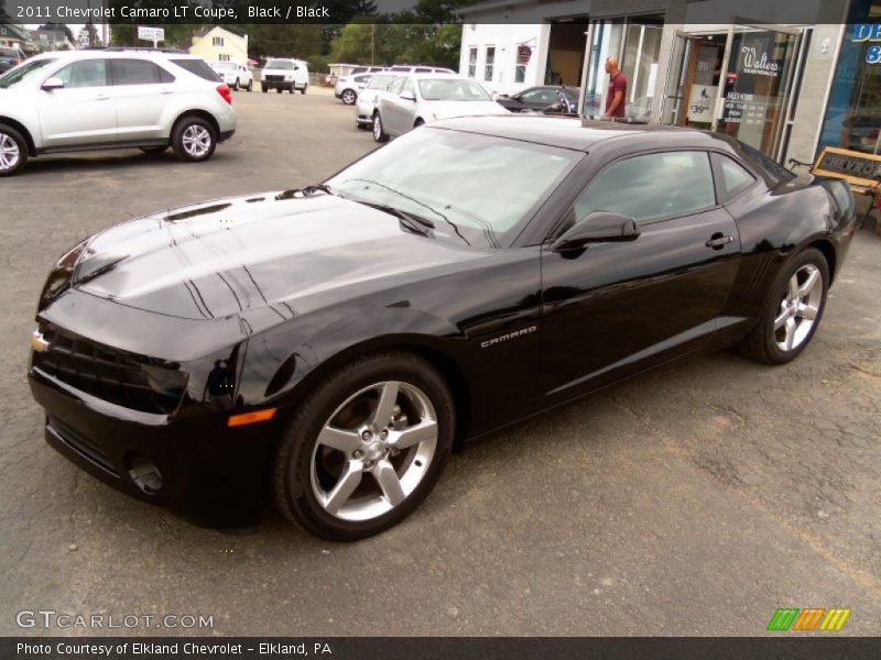 Black / Black 2011 Chevrolet Camaro LT Coupe