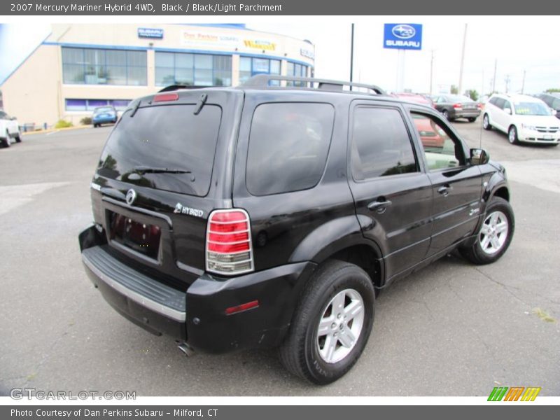 Black / Black/Light Parchment 2007 Mercury Mariner Hybrid 4WD