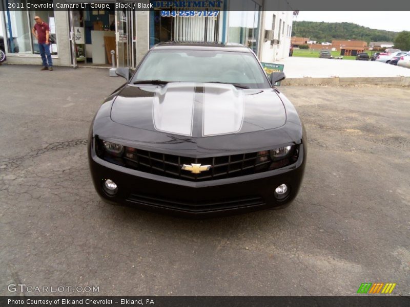 Black / Black 2011 Chevrolet Camaro LT Coupe