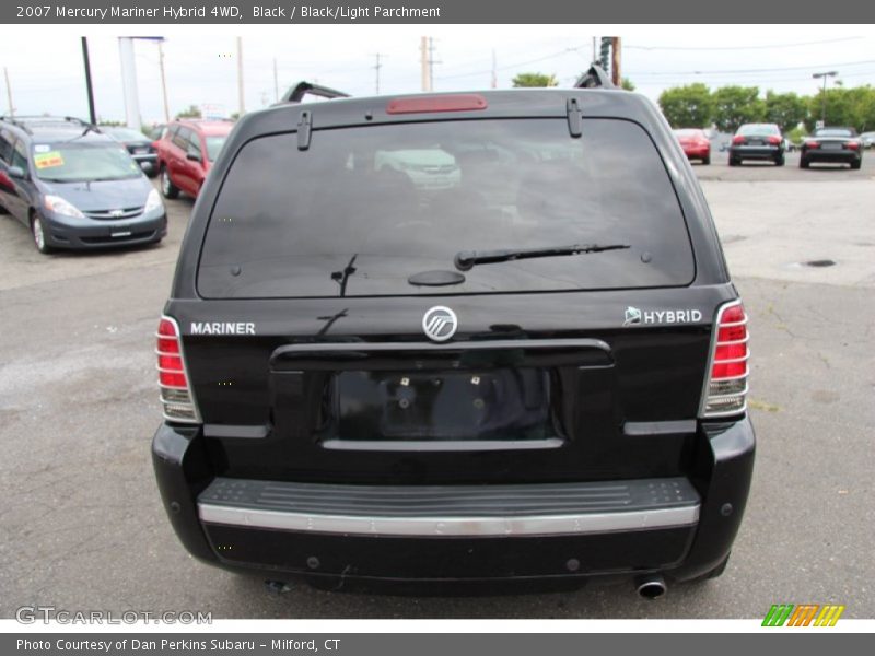 Black / Black/Light Parchment 2007 Mercury Mariner Hybrid 4WD