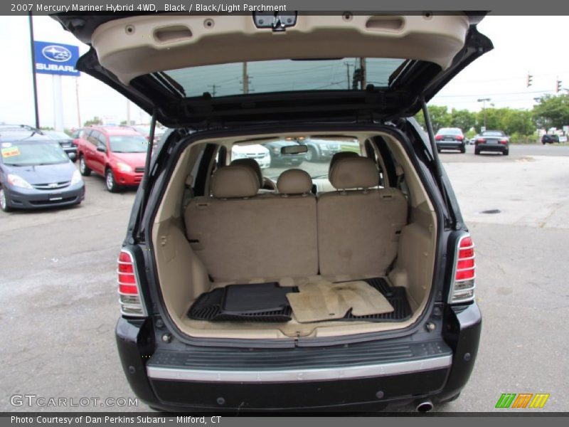Black / Black/Light Parchment 2007 Mercury Mariner Hybrid 4WD